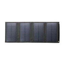 Foldable Solar Panel 12W USB Solar Cell Portable Folding Waterproof Solar Panel Charger Outdoor Mobile Power Charger,1PC
