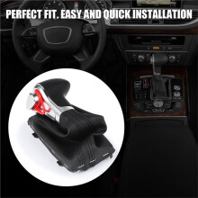Automatic Gear Shift Knob Shifter & Boot for A4 Quattro A5 A6 A7 Q5 2008-2015 Shift Handball Gear Knob