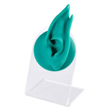 Accessoires d’oreilles d’elfe à pointe-Oreille droite vert foncé