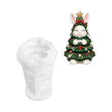 Forme de bougie de vacances pour bricolage de table de Noël-24