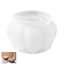 Tasse de bougie en forme de fleur, moule de fabrication pour