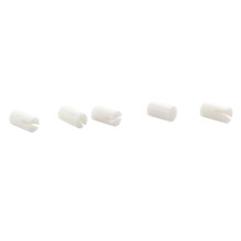5pcs Real Bone Banjo 5th String Nut 5th String Guide Nut for Banjo Neck Replacement Accessory 5x3mm