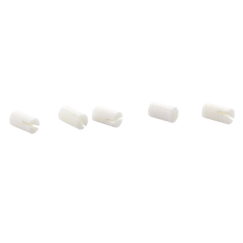 5pcs Real Bone Banjo 5th String Nut 5th String Guide Nut for Banjo Neck Replacement Accessory 5x3mm