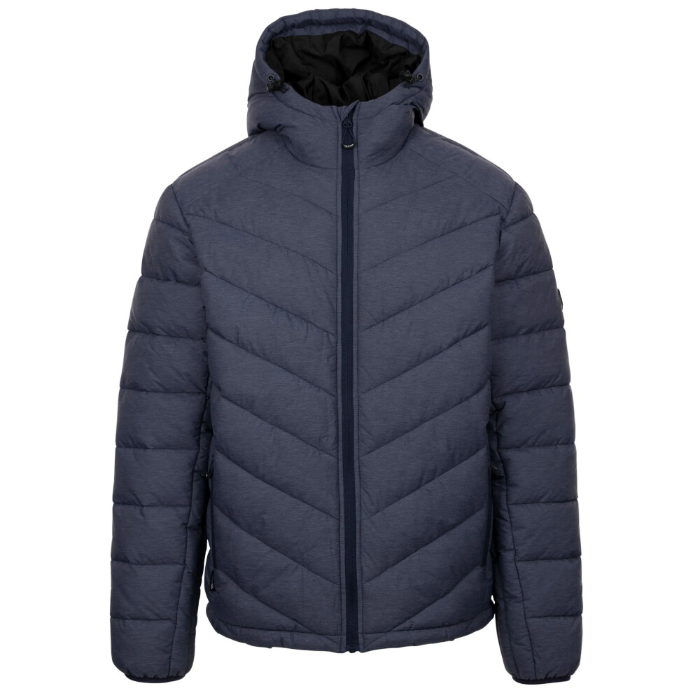 Trespass (S, Navy Marl) Mens Didmarton Padded Jacket