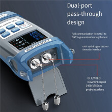 AUA-350A PON Optical Power Meter SCAPC FTTX/ONT/OLT 1310/1490/1550nm Handheld PON OPM Fiber Optic Cable Testing Tool