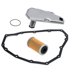 Transmission Oil Filter and Pan Gasket Set 12-19 for  Sentra Versa Note 31728-3JX0A 31728-3JX0B RE0F11A 3172628X0A