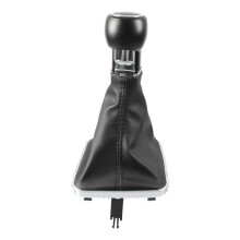For Zafira B 2005 2006 2007 2008 2009 2010 Gear Shift Knob 5/6 Speed with Pu Gaiter Boot Cover Black 5 Speed