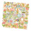 PET Flower Adhesive Label for Notebook Cover Trim, Journal Use 1