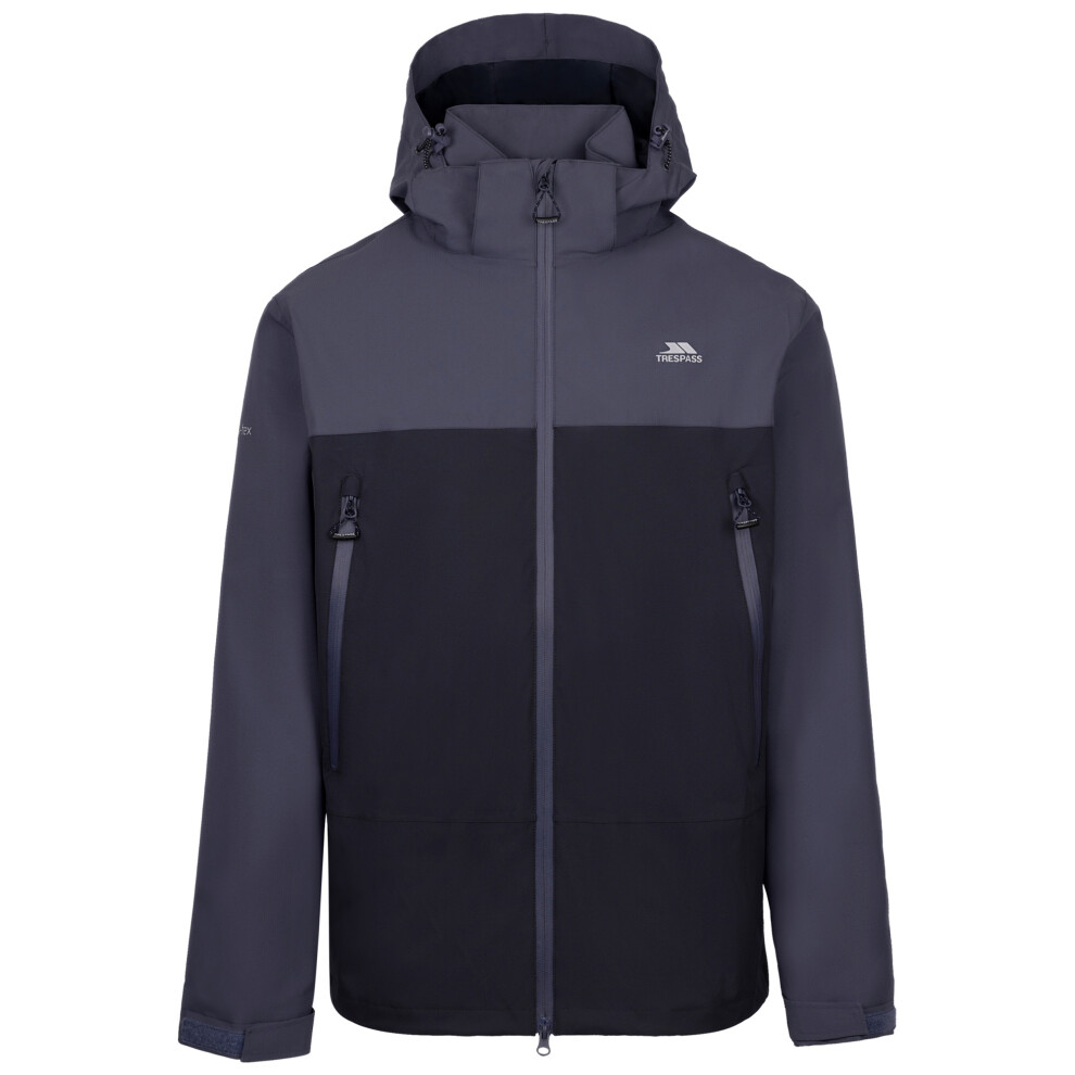Trespass (M, Steel Blue) Mens Fahamore Waterproof Jacket