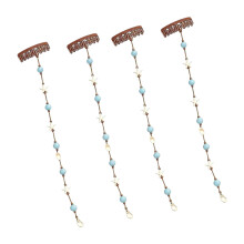 Coastal Style Snap Hair Clip with Star Charm Line Cosplay-4