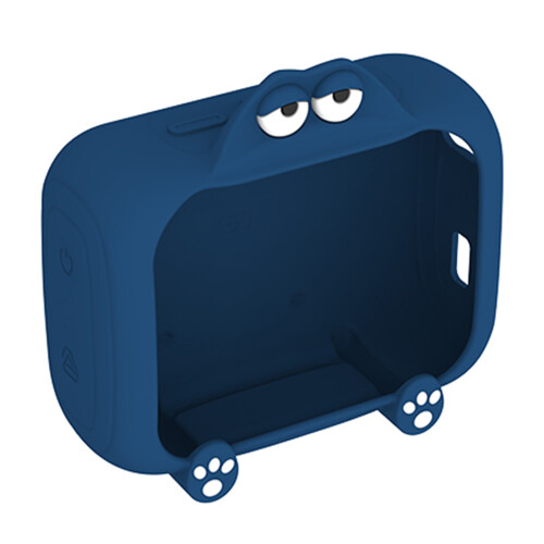Soft Speaker Sleeve for Go 5 Speaker Silicone Grip Case-Blue