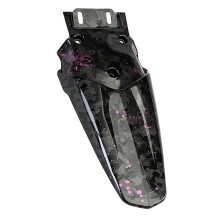 Daily Rear Wheel Cover Part for Motorcycle Care, Plastic-Purple