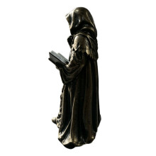 Bronzestatue mit Kapuze für Schreibtisch, Arbeitszimmer und-12