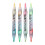 Leuchtendes Marker-Set mit doppelter Spitze, 4-teilig, mit 1