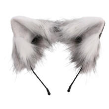 Leuke haarband pluche dierenoorhoofdband voor kostuumfoto's-20