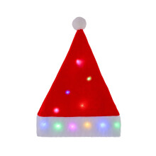 Holiday Photo Booth Hat with LED Lights for Christmas Parties-08