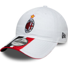 New Era Mens 9TWENTY AC Milan 96 Baseball Cap - White