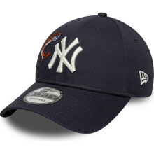New Era Mens 9FORTY Outdoor Icon NY Yankees MLB Baseball Cap - Navy