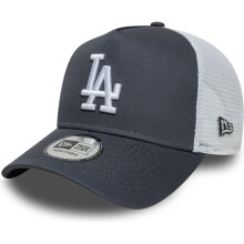 New Era Mens 9FORTY League Essential LA Dodgers MLB Trucker Cap - Grey Med