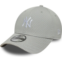 (M/L, Grey) New Era Mens 39THIRTY Mesh NY Yankees MLB Baseball Cap