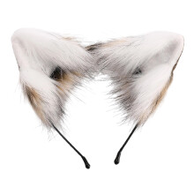 Pluche dierenoor hoofdband kostuum haaraccessoire voor-4