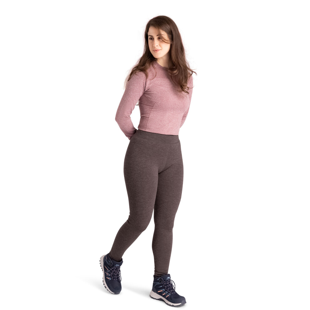 Trespass (18, Grey Marl) Womens Thermal Leggings - Fuzzy - Image 3