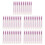 Lash Brush Applicators Makeup Tools Eyelash Brush Tubes with Crystal Lash Mascara Eyebrow Comb Container C 1