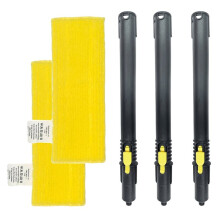 Extension Tube with Microfiber Cloth Sets for SC1 SC2 SC3 SC4 SC5 SG2 SG4 Steam Cleaner Parts for Corner B