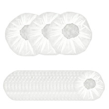 100PCS Bag Disposable Headphone Cover Dirt-Proof Microphone Covers Sweat-Proof Highly Elastic Microphone Protective Cap
