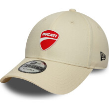 New Era Mens 9FORTY Ducati Motor Baseball Cap - Cream