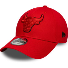 New Era Mens 9FORTY Outline Chicago Bulls NBA Baseball Cap - Red