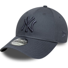 New Era Mens 9FORTY League Essential NY Yankees MLB Baseball Cap - Grey