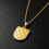 Everyday Pendant Necklace with Checkerboard Jewelry-Silver 7