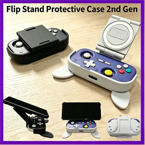 For IINE Pocket Game Controller Magnetic Grip Protective Shell Adjustable Angle Horizontal Vertical Screen Game Stand A