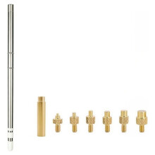 3D Printed Hot Melt Nut Embedded Insertion Tips for Quicko T12 Soldering Iron Heat Set M2-M8 3D Printed Part