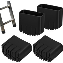 4pcs Replacement Ladder Feet Rubber Feet Ladder Feet Foot Caps Non-Slip 20x50mm Replacement Feet for Ladders Ladder Feet