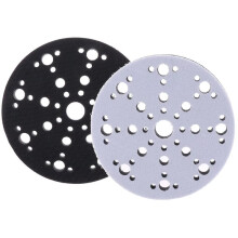 2pack 6Inch 150mm 49-Hole Zachte Spons Interface Pad voor Schuurpads Haak Lusschuurdiscs Schuurmachine Achterpads Buffer