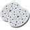 Pacote com 2 Discos de Interface 150mm 6 Polegadas 70 Furos Disco de Esponja Macia para Acessórios de Ferramenta de Polimento de Lixadeira Orbital 1