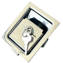 Stainless Steel Tool Box & Engine Hood Lock, Replacement for Truck Crane Machinery Cabinet