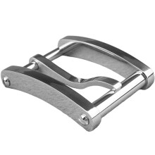 Premium Stainless Steel Belt Buckle for Men'S Belts, Solid Metal Detachable Pin Buckle Design B
