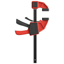 12-Inch Bar Clamps Set with Leveling Block Clamps, One-Handed Quick Grip Woodworking Clamps, Expandable Spreader