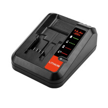 Fast Charger Adapter 3A Quick Charging Adapter for 14.4V-20V Batteries EU Plug
