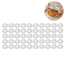 Couvercles pour aliments préparés pour bols et-50 pièces