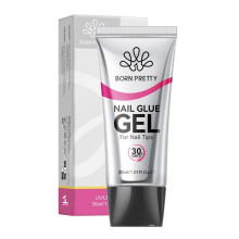 BORN PRETTY 30ml 3 in 1 Nail Glue Gel Polish 3D Sculpting Gel Clear for Nail Designs Nail Art Molding Drawing Decoration Tips