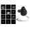 2-in-1 Starrys Projector Night Light 360 Adjustable Plug &  Star Projector for Bedroom Car A 2