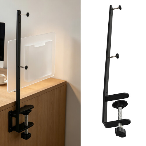 Ensemble de supports de rangement pour petits bureaux et 1