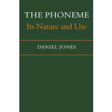 The Phoneme Its Nature and Use by Daniel Jones Paperback Book