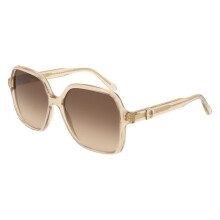 Zonnebril - FERRAGAMO - SF2069SE - Transparant beige - 57/15/140 - Vierkant