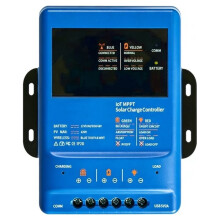 MPPT Solar Charge Controller 30A APP Remote (/WiFi) 12/24/36 Adaptive 120V PV All Battery Compatible
