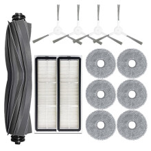 Pour Accessoires de Vide-Ordures pour L10s Pro L10 Prime L10 Pro Brosse Latérale Principale Filtre HEPA Chiffon de Nettoyage Pièces de Rechange
